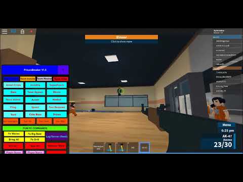 Trolling People In Prison Life With Prisonbreaker V1 5 Roblox Exploiting 1 Youtube - roblox prison breaker script