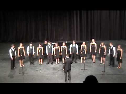 The Smithville Lake Side Singers singing Java Jive at the Northwest Missouri State competition were they won the Jazz portion.