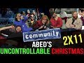 Community - 2x11 Abed's Uncontrollable Christmas - Group Reaction