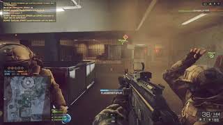 Battlefield 4 - Funny defibrillator kill on spawn