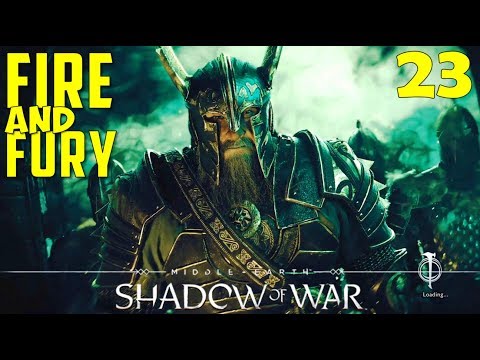 Video: Shadow Of War - The Scourge, Fire And Fury Och Hur Man Kan Slå Helm Hammerhand Och Nazg L's Drake