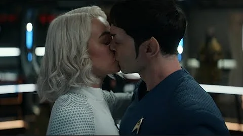 Best Scene  Spock Kisses Chapel In Front of His Wi...