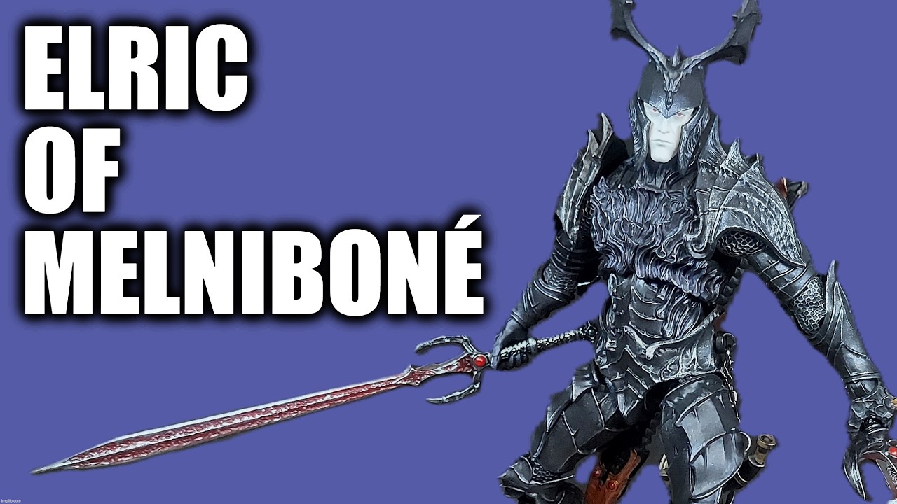 Savage Crucible Elric of Melniboné Action Figure Review - YouTube