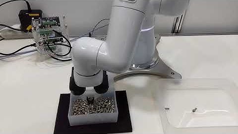 Thinkerのばら積みピッキングデモ（ロボットダイジェスト）