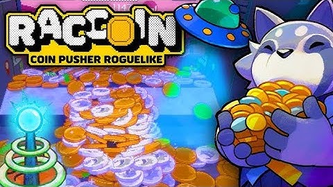 RACCOIN: Coin Pusher Roguelike - Demo Gameplay (No Commentary)