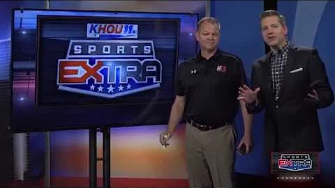 Keith Blackmon on KHOU 11 SportsExtra