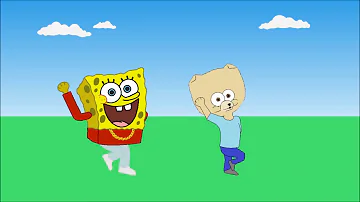 SpongeBob and Rusty Litty (hype dance, fortnite dances)!