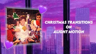 christmas inspired transitions on alight motion! screenshot 4