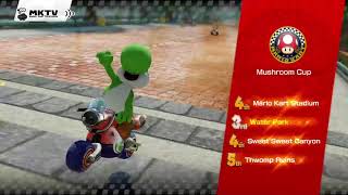 Đua Xe Gà Phiên Bản Mario - Mario Kart 8 - Cúp Nấm - Khủng Long Xanh Vui Vẻ screenshot 5