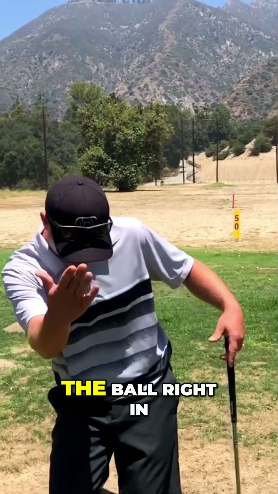 My student Lance has bowled a 300. Here's a great golf tip... Squeeze the Knees!