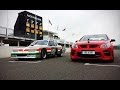 Baby Bertha tackles the new Vauxhall VXR8 GTS on track at Goodwood