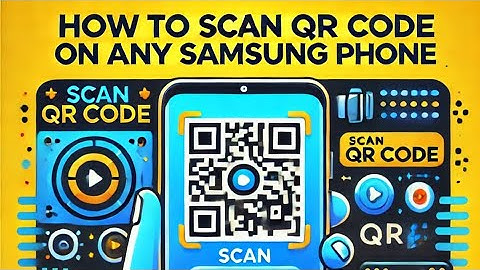 how to scan qr code on any samsung phone