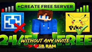 How to Make a FREE Minecraft Server 24/7 Java   PE/Bedrock | Free Minecraft Hosting❤️