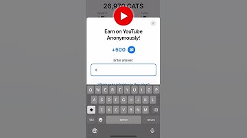 Earn on Youtube Anonymously cat new video code | Catcoin today youtube code #catcoin