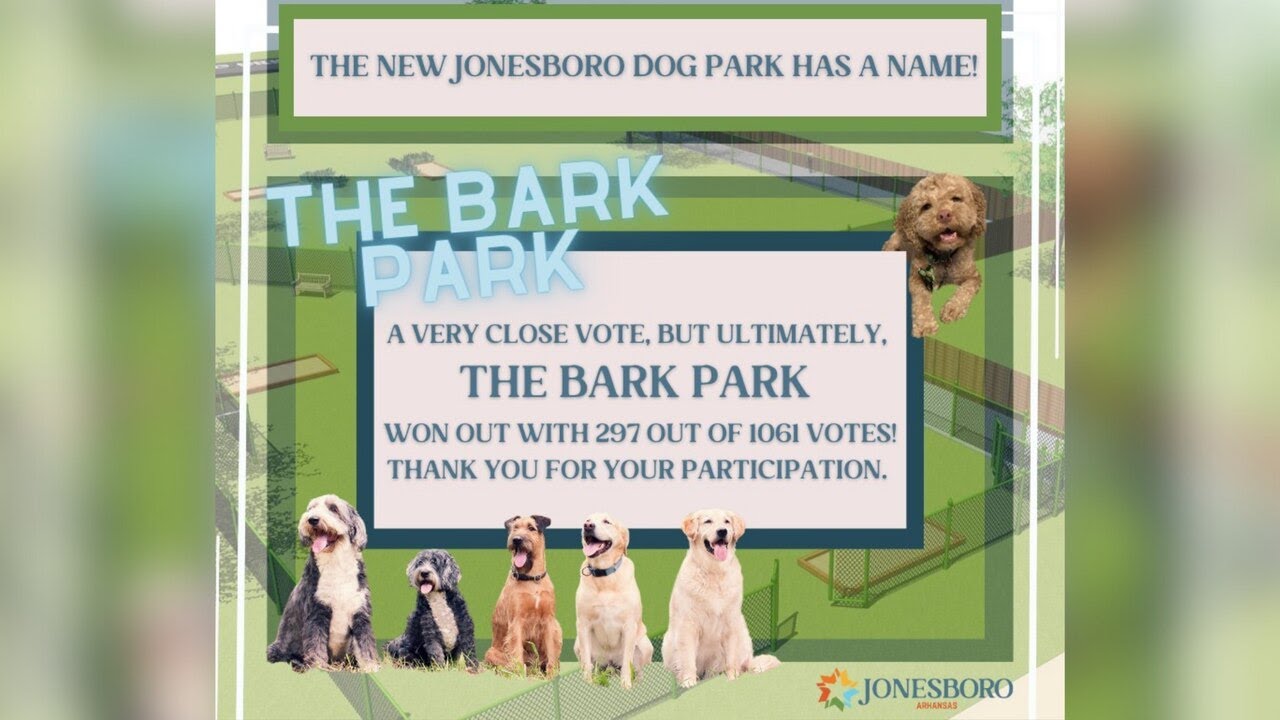 Name chosen for new Jonesboro dog park YouTube