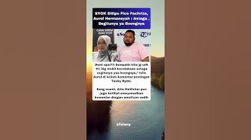 SYOK Ditipu Fico Fachriza, Aurel Hermansyah : Astaga , Segitunya ya Boongnya #attahalilintar #artist
