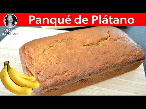 PANQUE DE PLATANO | #VickyRecetaFacil - YouTube