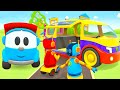 Leo the truck full episode cartoon for kids & car cartoons for kids – Vehicles and robots for kids