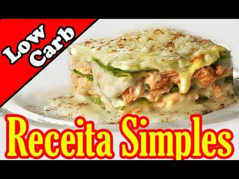 LASANHA DE ABOBRINHA RECEITA SIMPLES