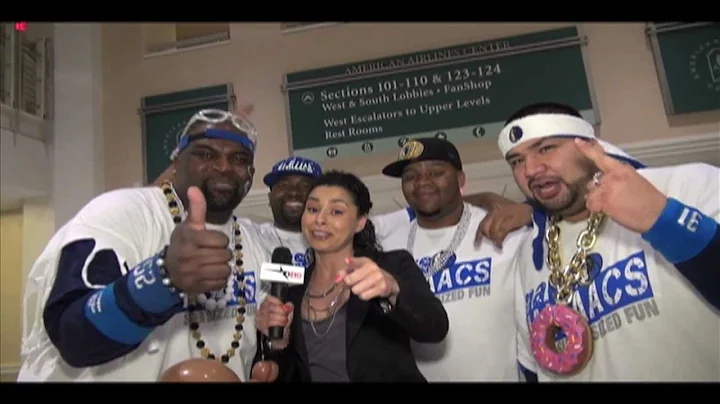D210's Adrienne Riley Up Close With Mavs Maniaacs