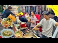 Cuisine de rue vietnamienne  techniques de cuisine habiles par de jeunes chefs