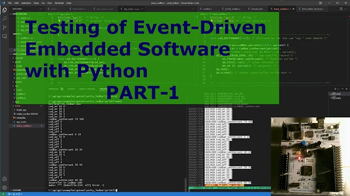 Testing of Event-Driven Embedded Software with Pyt...