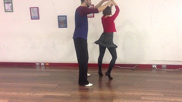 Advanced Salsa Move #111 - The Lazy Feet