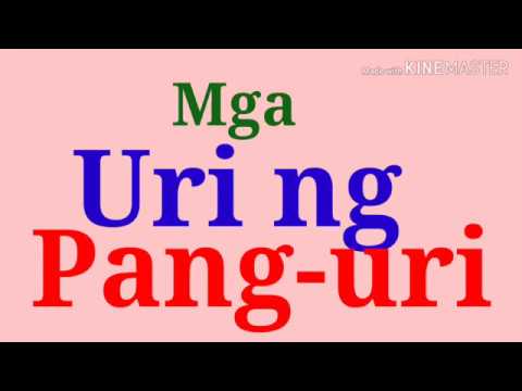 MGA URI NG PANG-URI