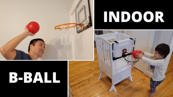 Basketball Hoop Indoor for Kids 16.5 X 12.5 - Automatic Scoring  Basketball Hoop Mini Basketball Hoop for Door with 2 Balls，Basketball Toy  for Kids