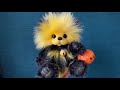 Chongyi bears boo a bear who wants to be a bee this halloween handmade teddy bear artist bear