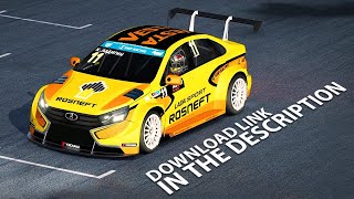 Lada VESTA TCR -  Assetto Corsa MOD [Download Link]