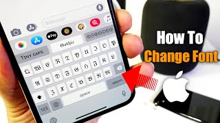 How to change the Font on iPhone 📲 Really Cool