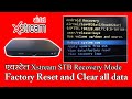 How to reset airtel xstream box  wipe all data