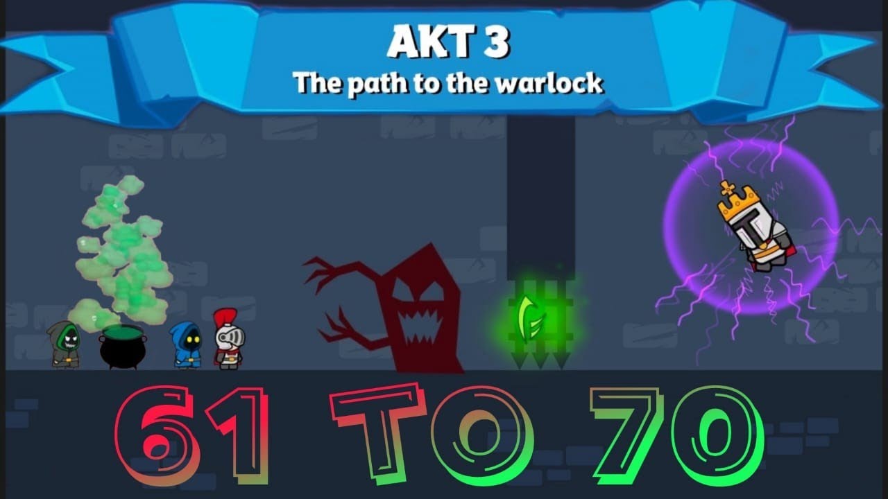 61 to 70 || Castle of Darkness🗝️ || Walkthrough