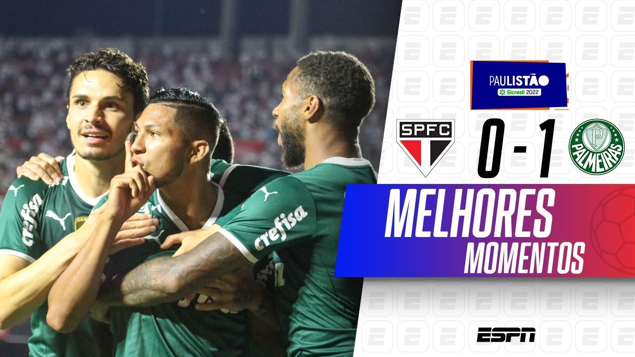 RONY MARCA, PALMEIRAS VENCE SÃO PAULO NO MORUMBI E QUEBRA TABU DE 25 ANOS | MELHORES MOMENTOS