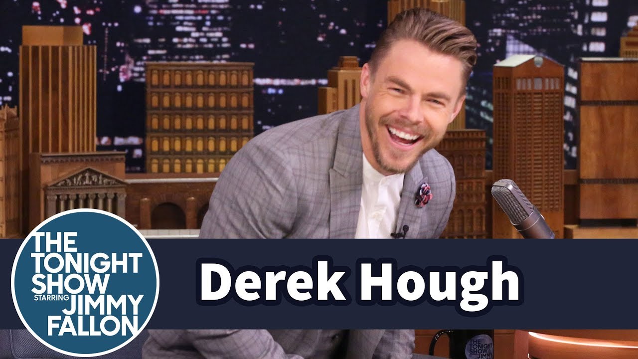 Derek Hough Tries to Dance Off Beat