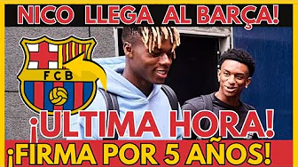 💥TREMENDA FIESTA EN EL CAMP NOU / NICO WILLIAMS FICHA POR EL BARÇA /NOTICIAS DEL F C BARCELONA HOY thumbnail