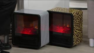 Duraflame 1500W Small Portable Heater with Realistic Flame Effect on QVC