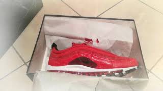 AIR MAX 97 CR7 "PORTUGAL PATCHWORK" *QUICK LOOK/UNBOXING*