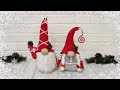 🎅🎄❄️ Гномики из носков без шитья//No-sew sock gnomes