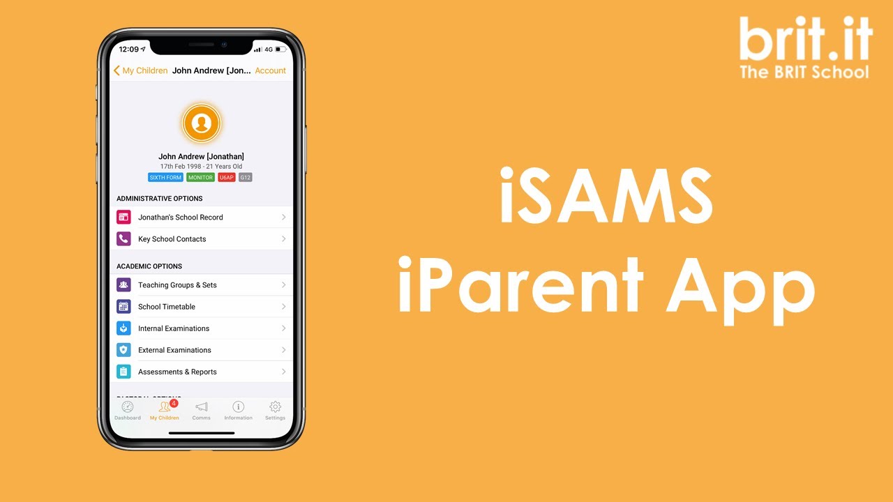 iSAMS iParent App