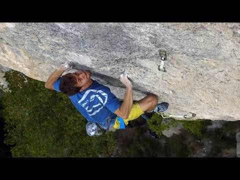 Stefano Ghisolfi Battles For Goldrake, 9a+, With An Injured Finger