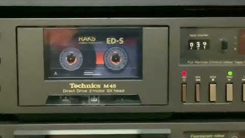 Technics RS-M45 & RS-M88 Direct Drive Stereo Cassette Decks ~ Pulickan, Vallakkunnu