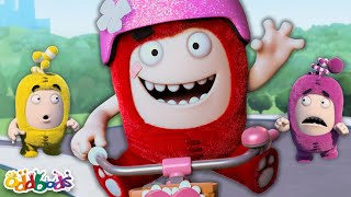 Fuse Takes Off His Training Wheels | Oddbods | 1 Hour of Full Episodes | Be Brave!