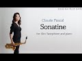 C. Pascal- Sonatine 장유경 귀국색소폰 독주회 #2