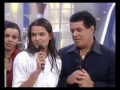 Filha de Wando da Alemanha encontra seu pai no Dia dos Pais na televisão Brasileira. Domingo Legal 2