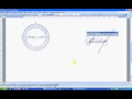 Вставка печати и подписи в документ Word 2003