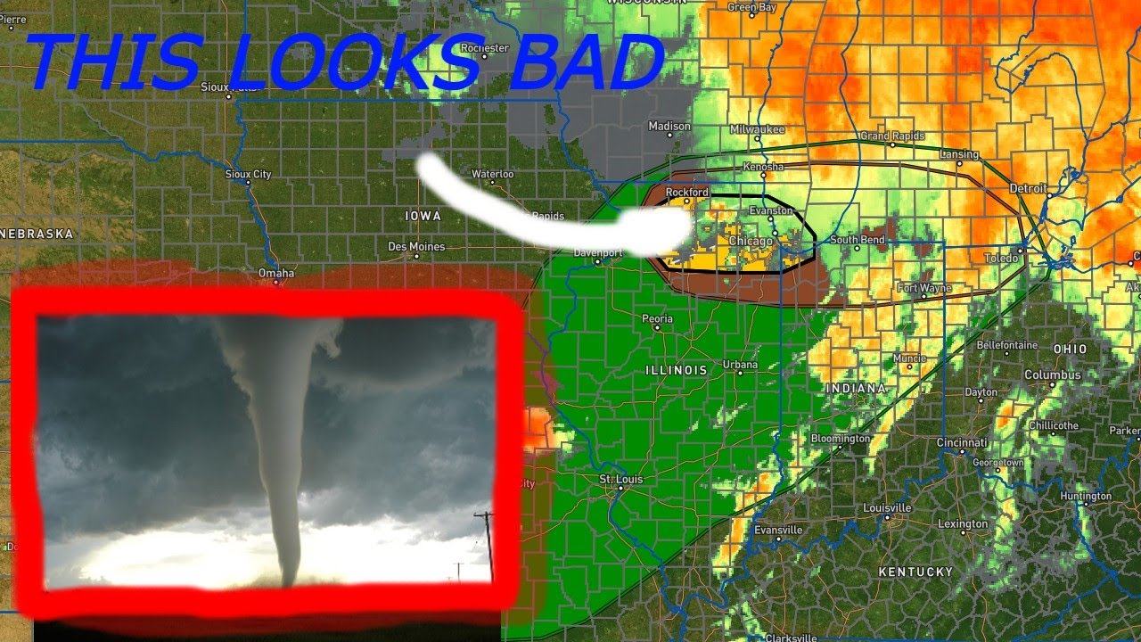Severe Weather Coverage: MDT Risk, TORNADOES! - YouTube