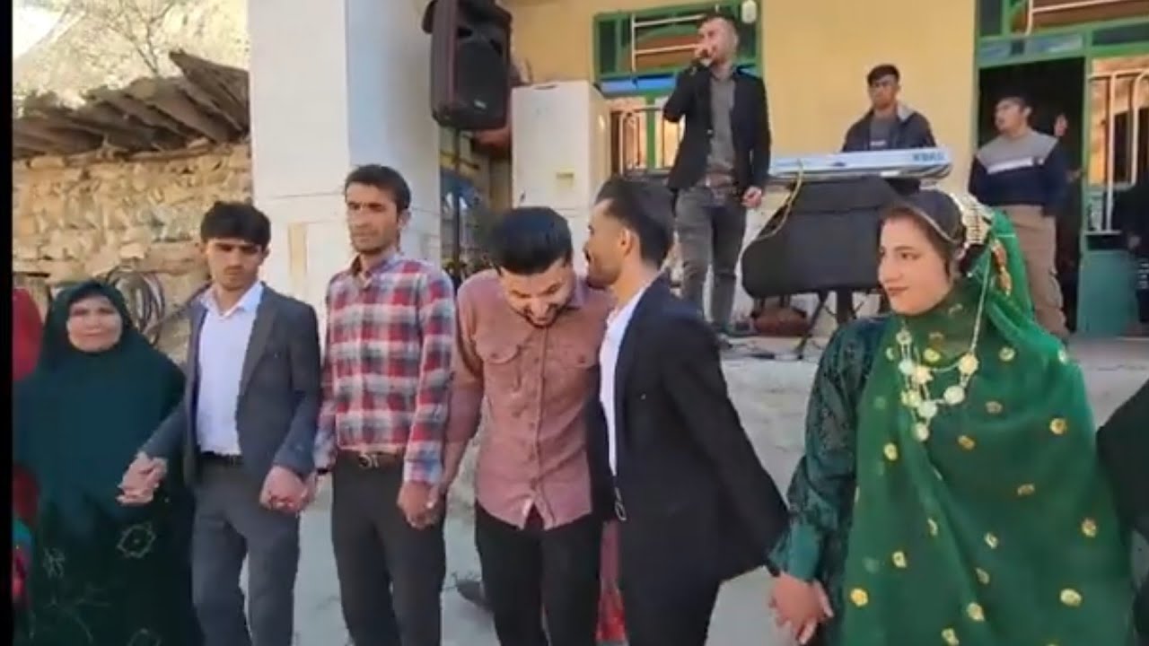 Traditional wedding celebration of nomadic nomads