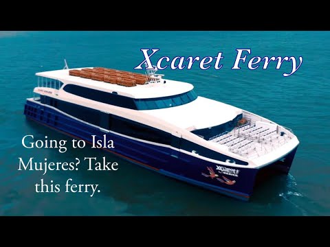 xcaret ferry cancun